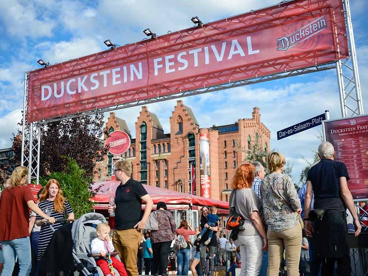 Duckstein-Festival in der HafenCity Hamburg